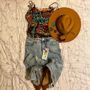 Walmart Tinseltown High Rise Mom Jean